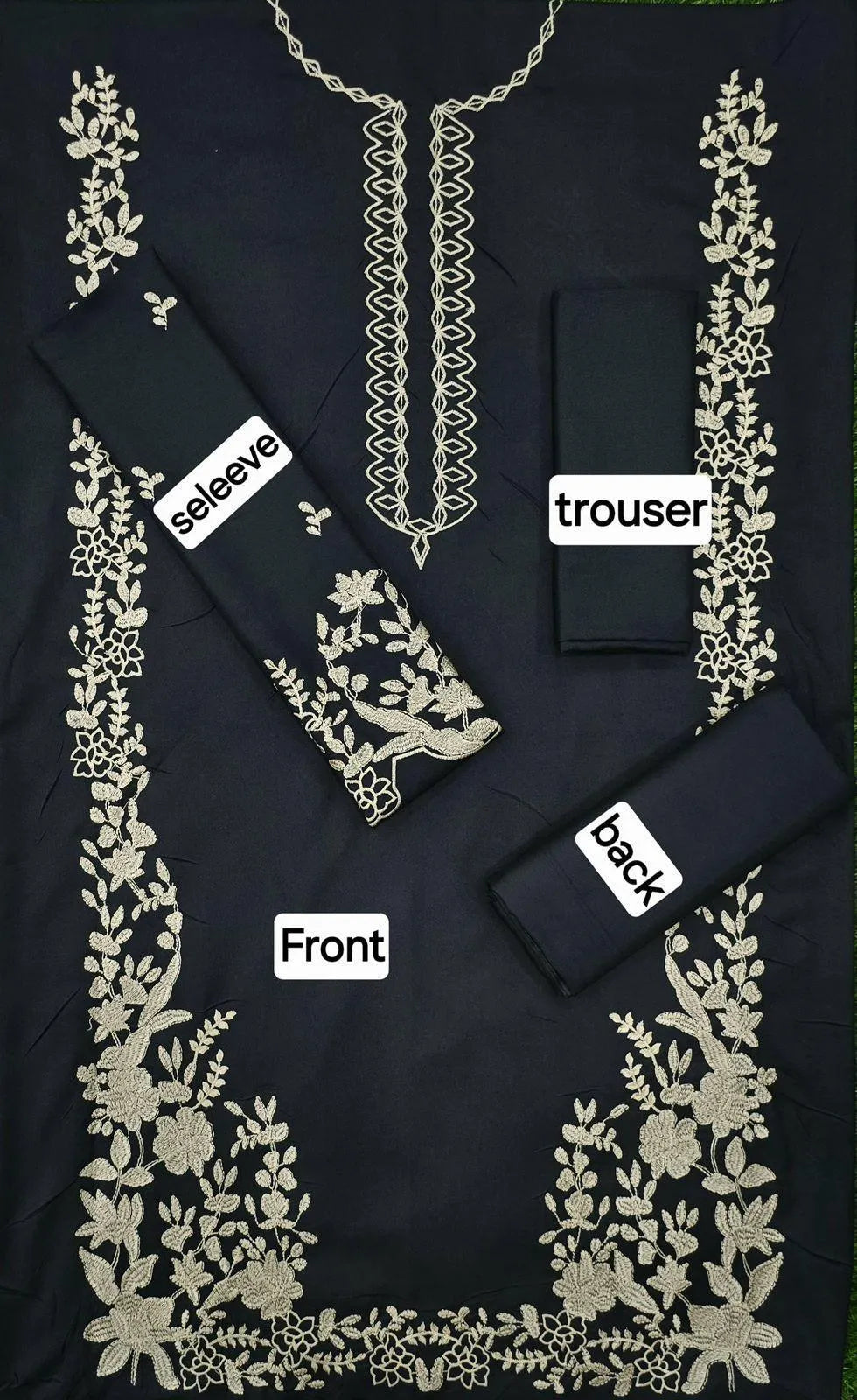 Woman's 2 Pcs Unstitched suits