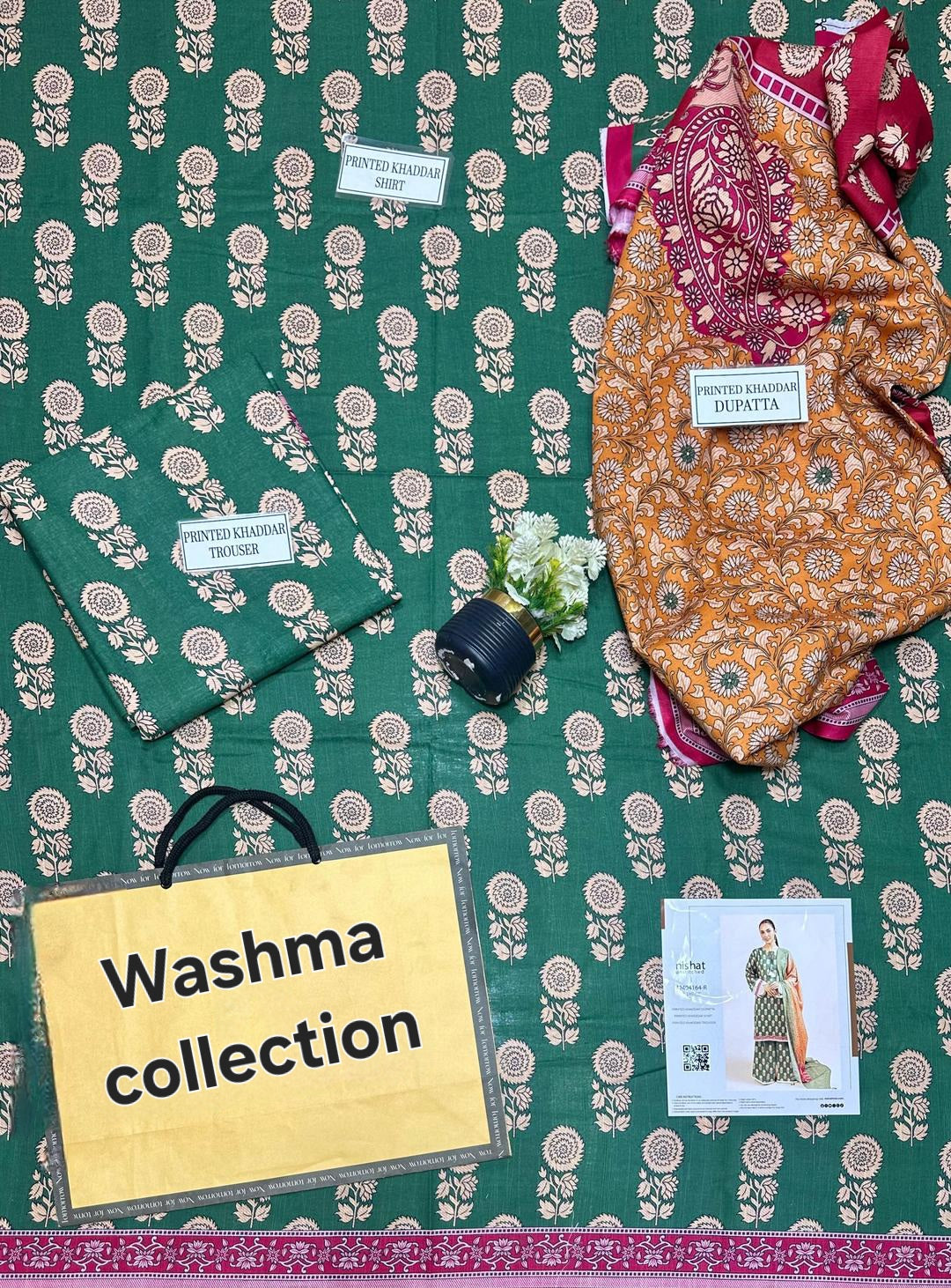 Winter Women's 3 Pcs Unstiched Suits