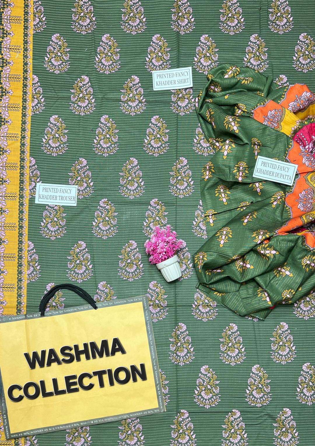 Winter Women's 3 Pcs Unstiched Suits